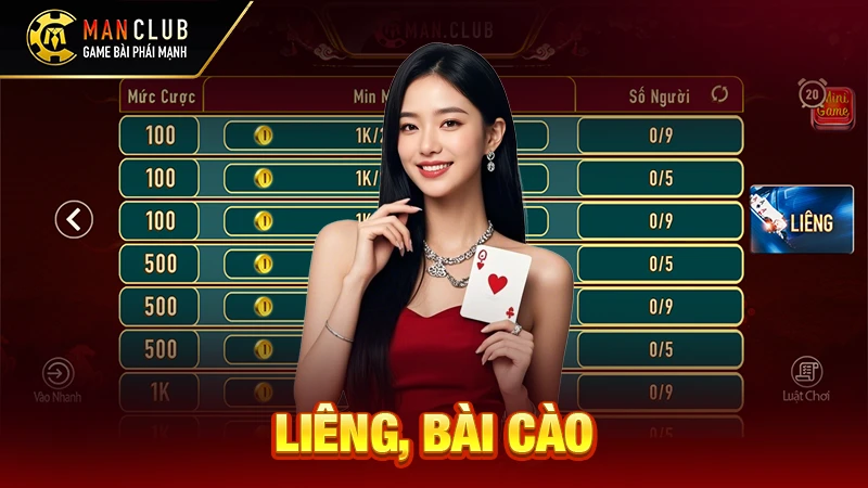 Liêng, bài cào